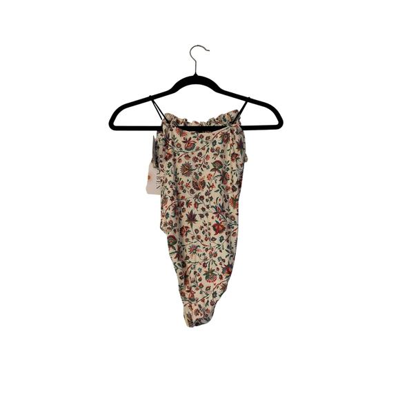 NWT FREE PEOPLE x Baben Antoinette Printed One-Piece Swimsuit - Picture 6 of 6